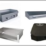 Le Griddle 2 burner (GFE75) package set with lid