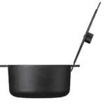 Skeppshult Noire Round Casserole w/Cast Iron Lid,