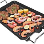 CNZXCO Electric Table Top Grill BBQ Teppanyaki Hot