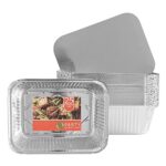 Party Bargains 9 x 7 Inches Aluminum Foil Pans - 5