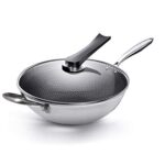 SBSNH Smokeless Frying Pan Nonstick Frying Pan