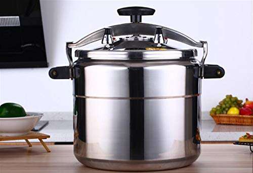 Large-capacity aluminum pressure cooker, safety