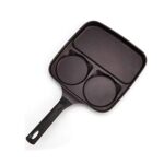 Saucepan Non Stick Frying Pans Three Hole Omelet
