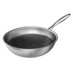 YYDSM 32cm kitchen wok nonstick pan stainless