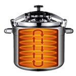 Commercial multifunctional pressure cooker, large