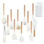 FENXIXI Kitchen Silicone Kitchenware Set Color