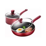 QPLKKMOI Frying Pan With Lid, Nonstick Frying Pan