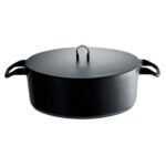 Alessi Oval Casserole, Black