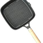 FYHH-JZHY Square Grill Pan Premium Cast Iron