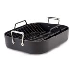 Nonstick Roasting Pan with Rack, Safe PFOA Free