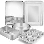 6-Piece Bakeware Kitchen Set, P&P CHEF Stainless