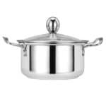 TJLSS Hot Mini Stockpot with Lip Stainless Steel