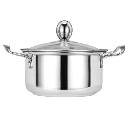 TJLSS Hot Mini Stockpot with Lip Stainless Steel
