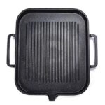 ZZABC BBQ Barbecue Aluminum Frying Grill Pan Plate