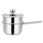 Double Boilers Stainless Steel Steaming Pot, with