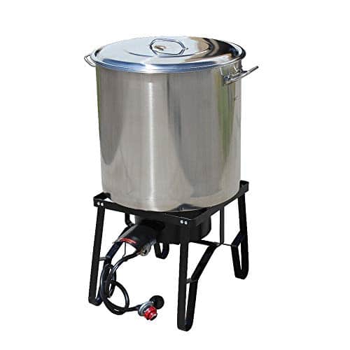 1655640011 Thaweesuk Shop 180QT Stainless Steel Brew Kettle, Cooks Pantry