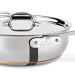 All Clad 61211SSEURO Copper Core Sauté Pan,