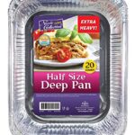 Aluminum Pans Half Size, 9X13, Extra Heavy Duty