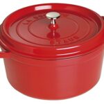 Staub USA Cherry 9 Qt. Round Cocotte