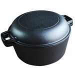 TWDYC 4.5L 26cm Multifunctional Cast Iron