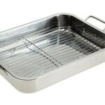 Cenis 2 Pack Roasting Pan - 16" W/ Rack Roasting