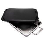 Saber Stainless Steel Roasting Pan w/Cutting Board