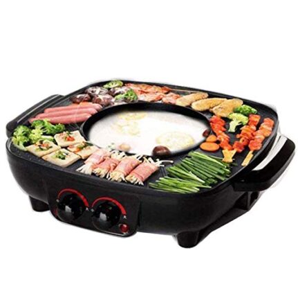Korean Barbecue Hot Pot Electric Grills, Safe And