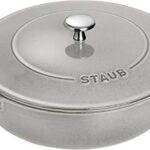 Staub 40506-543 Braiser Saute Pan, Gray, 10.2