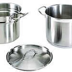 16 QT COMMERCIAL STAINLESS STEEL DOUBLE BOILER