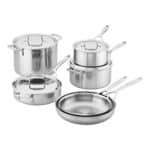 Demeyere 5-Plus Stainless Steel 10-piece Cookware