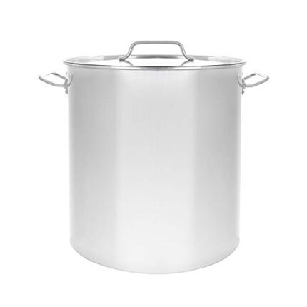 Thaweesuk Shop 160QT NEW Polished Stainless Steel