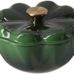 Le Creuset Green Enameled Cast Iron Cocotte With