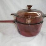 Corning Ware DOUBLE BOILER Cranberry Vision