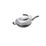 GYDCG Wok Without Oil Fume Non Stick Pan Multi