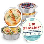 8" Sturdy Foil Pans with Snap-On Lids (5 Pack) |