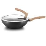 YYDSM Nonstick Wok 30cm Maifan Series Wok With