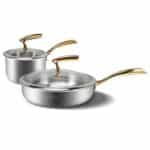 BAPYZ Cookware Set Milk Pot Frying Pan Frying Pan