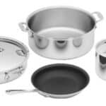 All-Clad Stainless 6-Piece Cookware Set with