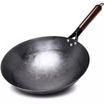 WIONC Non-coating Iron Wok Chinese Traditional