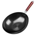N/A Cast Iron Non-Stick Wok Traditional Cooking
