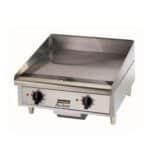 Toastmaster TMGT24 24" Stainless Steel Griddle,
