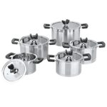 XWOZYDR Cooking Tools 10 Piece Stainless Steel