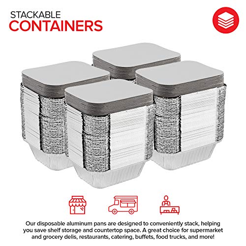 1673981236 975 Stock Your Home 1 Lb Aluminum Disposable Cookware, Cooks Pantry