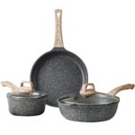 n/a Non-Stick Cookware Combo Set 3 Pieces Frying