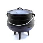 Lehman's Campfire Cooking Kettle Pot - Cast Iron