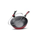 FZZDP Wok Non-stick cooking stove Home Flat Bottom