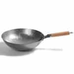WIONC Traditional Hand Hammered Carbon Steel Wok