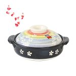 SS&LL Japanese Donabe Clay Pot,Traditional Cherry