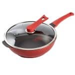 YFQHDD 32CM Maifan Stone Wok Non-stick Frying Pan