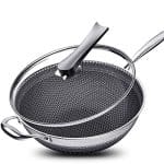 ZYZMH New Non-Stick Frying Pans Double-Sided